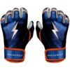 Bruce Bolt PREMIUM PRO NIMMO Short Cuff Batting Gloves: Blue